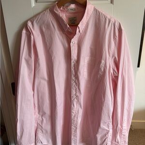 J. Crew Pink Casual Button Down Shirt